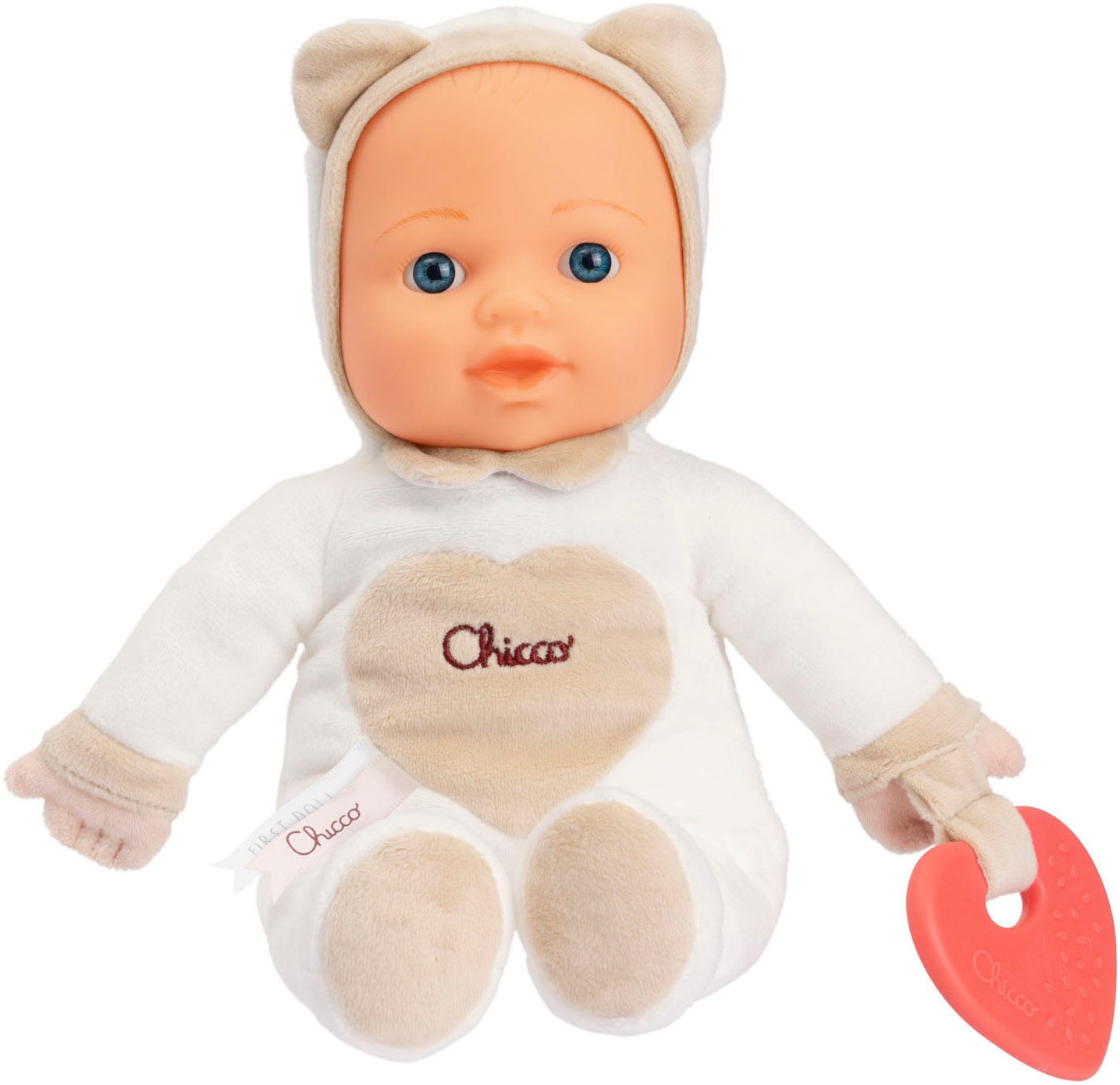 Babypuppe CHICCO "My First Doll", beige, Puppen, Baby, Polyester