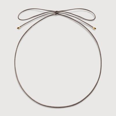 Gold Cord Necklace