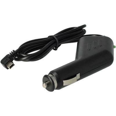 Vhbw - Autoladekabel Mini-USB 12V Zigarettenanzünder Adapter 1,0 a für gps, Mp3-Player, Navi, 90° Image
