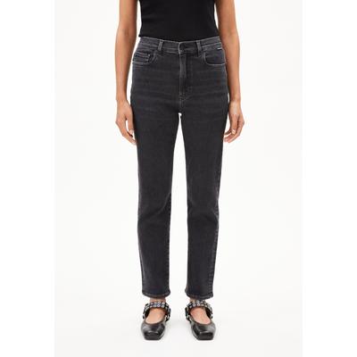 LEJAANI - Frauen Slim Fit Jeans - schwarz (Größe: 33/34) Image