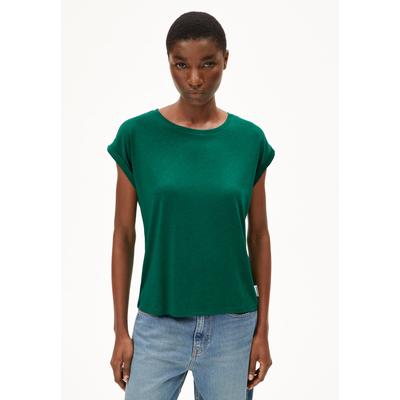 JILAANA T-SHIRT - Frauen Regular Fit T-Shirt - grün (Größe: S) Image