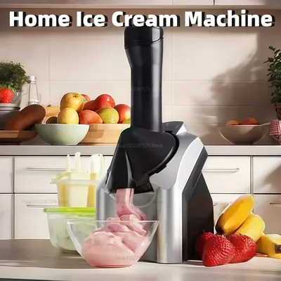 New Frozen Fruit Machine Ice Cream Machine Household Ice Cream Manufacturer Milkshake Machine Ice Machine Mini Ice Cream Machine