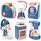 Kids Kitchen Appliances Toys Juice Machines Coffee Machines Pretend Toys Simulate Toasters Early Childhood Education Kids Gift