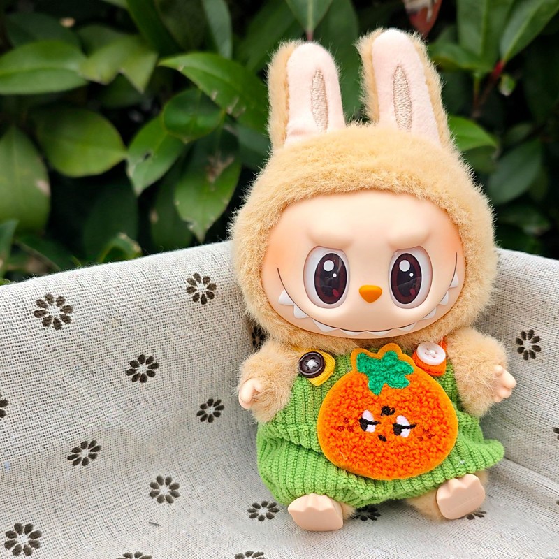 Clothes Set for 17cm Dolls ForLabubu Fashion Clothes Accessories Outfit Suitable for 6.69inch (17cm) Doll Soft Cotton Clothing Replacement No Doll ONLY Clothes