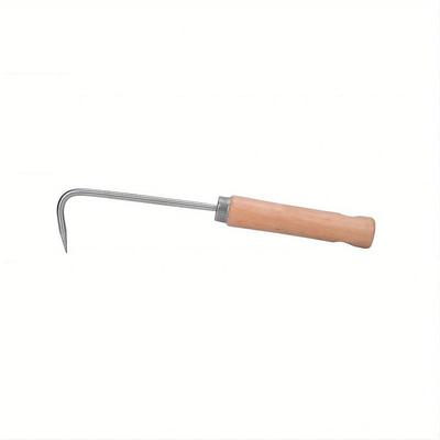 Single Claw Root Hook Loosening Tool Handle Weeder Garden Weeding Gardening Tools Potted Landscape Maintenance for Outdoor Garden Digging Cultivator Weed Remove
