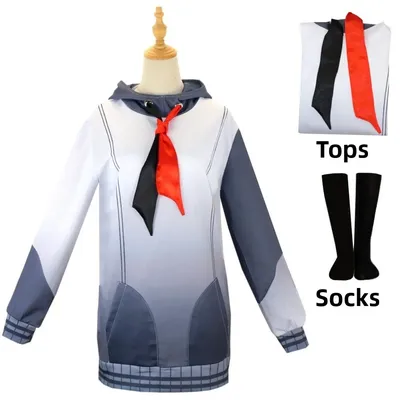 Yoisaki Kanade Cosplay Kostüm Anime Projekt Sekai Bunte Bühne! Yoisaki Kanade Cosplay Halloween Party für Frauen Mädchen Image