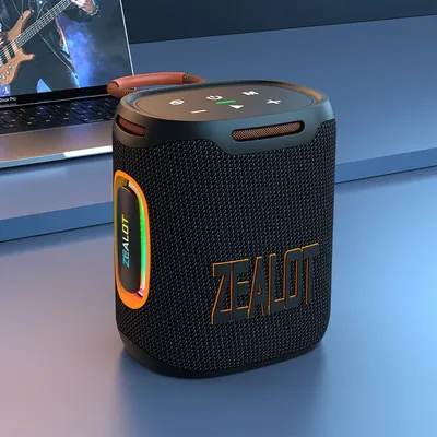 ZEALOT-S122 Original tragbarer Bluetooth-Lautsprecher Subwoofer Soundbox BT5.4 Outdoor-Lautsprecher Image