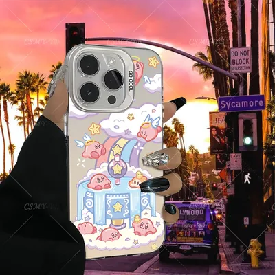 Modische A-Kirbys-Tough-Handyhüllen für iPhone 16 15 14 13 12 11 X XR XS 7 8 Plus Pro Max iPhone 13 Mini ProMax Handyhülle