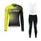 Bicicletta Maillot Abbigliamento da bicicletta da uomo Set di abbigliamento sportivo da uomo Set giacca a maniche lunghe Accessori per biciclette Bavaglino Traspirante Ciclismo Cl
