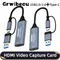Adattatore per scheda di acquisizione video HDMI Adattatore USB Type-C 2 in 1 per PC/PS4/Xbox/Switch Scheda di acquisizione video Scheda audio video USB 3.0/2.0