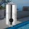 Échangeur de chaleur de piscine 28KW 10Bar Circuit d'eau chaude de piscine/5Bar Max 120 ° C/248 ° F pour piscines jusqu'à 150 m3 (Port inversé)