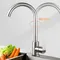 Robinet de cuisine noir mélangeur de cuisine en acier inoxydable mitigeur monotrou robinet de cuisine mélangeur en nickel brossé robinet d'évier