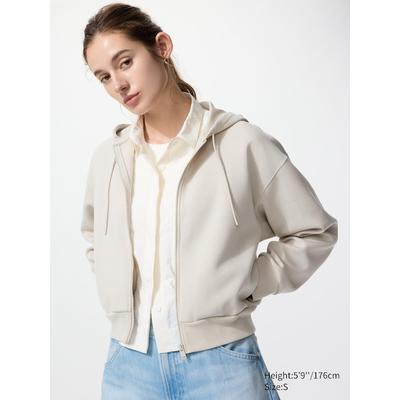 Uniqlo - Dry Sweat Full-zip Hoodie - Natural - M