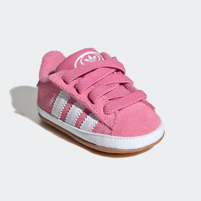 Sneaker ADIDAS ORIGINALS "CAMPUS KIDS BABYSCHUH", Gr. 20, bliss pink, cloud weiß, gum 2, Synthetik, sportlich, Schuhe Image