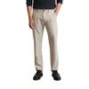 Chinohose MARC O'POLO "aus Baumwoll-Leinen-Mix", Herren, Gr. 32, Länge 32, grau (dapple gray), Obermaterial: 84% Baumwolle, 16% Leinen, unifarben, elegant, gerade, unten schmal normal, Hosen