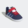 Sneaker ADIDAS SPORTSWEAR "ADIDAS DISNEY SCHNEEWITTCHEN GRAND COURT 2.0 E FÜR KINDER", Gr. 26, dunkelblau, blau fusion, better scarlet, Leder, Synthetik, sportlich, Schuhe
