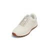 Sneaker MARC O'POLO "aus softem Veloursleder", Damen, Gr. 37, silky stone, silber metallic, Obermaterial: 100% Leder, unifarben, Schuhe