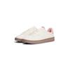 Plateausneaker TOMMY HILFIGER "TH PREMIUM HERITAGE SNEAKER", Damen, Gr. 36, zartrose, rosa, Nappaleder, unifarben mit Farbeinsatz, sportlich, Schuhe, Freizeitschuh, Halbschuh, Schnürer mit Kontrastbesatz an der Ferse