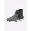 Stiefelette HEINE, Damen, Gr. 39, grau (grau, anthrazit), Synthetik, Textil, modisch, Schuhe