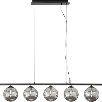 ECO-LIGHT Pendelleuchte "Pendelleuchte NEPTUN, 5xG9 28W", schwarz (schwarz, schwarz smoked), Ø 15,00cm H: 166,00cm, Lampen Image