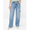 5-Pocket-Jeans BRAX "Style MORGAN", Damen, Gr. 44, Normalgrößen, blau, 92% Baumwolle, 8% Elastomultiester, Jeans