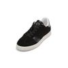 Sneaker MARC O'POLO "aus hochwertigem Rindleder", Damen, Gr. 40, schwarz, schwarz silber, Obermaterial: 100% Leder, unifarben, Schuhe