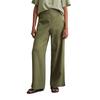 Chinohose MARC O'POLO "aus Naia™-Twill", Damen, Gr. 44, Normalgrößen, forest moss, Obermaterial: 100% Acetat, unifarben, casual, weit normal, Hosen