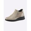 Stiefelette CASUAL LOOKS, Damen, Gr. 40, beige (champagner), Glattleder, sportlich, Schuhe