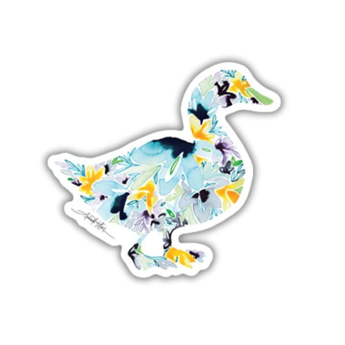 Amanda Klein Co. Duck Vinyl Sticker