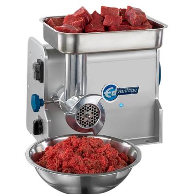 Edlund EDVG-12SS Edvantage Bench Type Meat Grinder w/ 300 lb Capacity/hr - 115v/1ph, Stainless Steel