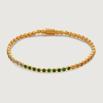 Gold Gemstone Essential Tennis Bracelet Mix
