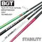 Golf Putters Shaft Adapter Golf Clubs Stability Tour Carbon Steel Combined Putters Rod Shaft Technology 0.37inch