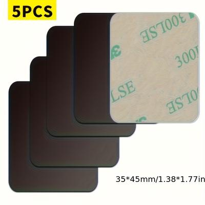 TEMU 5 Magnetic Patches For Mobile Phones, Magnetic Patches For Car Phones, Ultra-thin Metal Creative Navigation Universal Magnetic Patches Image