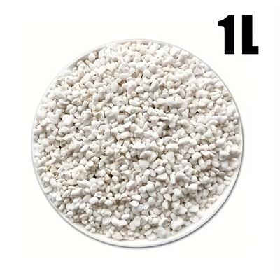 TEMU White - Container Vase Filler, Water-resistant And Breathable Growing Medium For Vegetable Gardening, Improves Drainage And Soil Aeration Image