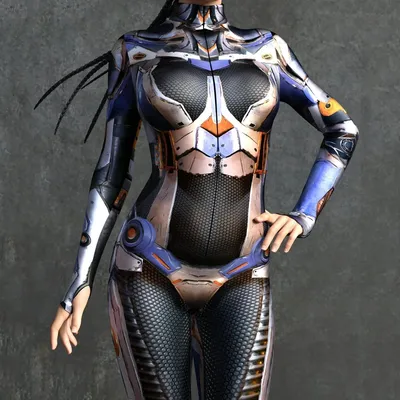 Frauen Cyber Armor 3D-Druck Overall Halloween Punk Cosplay Zentai Anzug Festival Body Party Morphsuit Rave Outfit Image