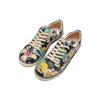 Sneaker DOGO "Classic Schnürsneaker The Wise Owl Damen Sneaker", Damen, Gr. 39, Normalschaft, schwarz, Lederimitat, Schuhe, Handgefertigt