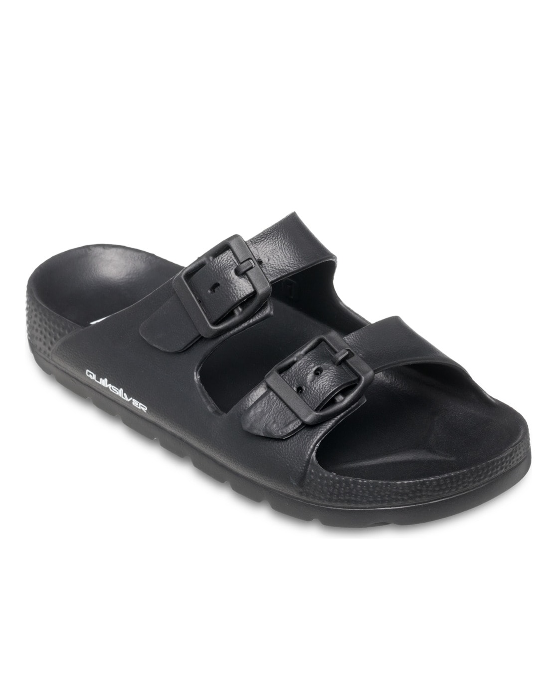 Sandale QUIKSILVER "Embark", Herren, Gr. 14(47), schwarz (schwarz 1), Obermaterial:Obermaterial: Synthetikmaterial / Außensohle: EVA;, Schuhe Sandale