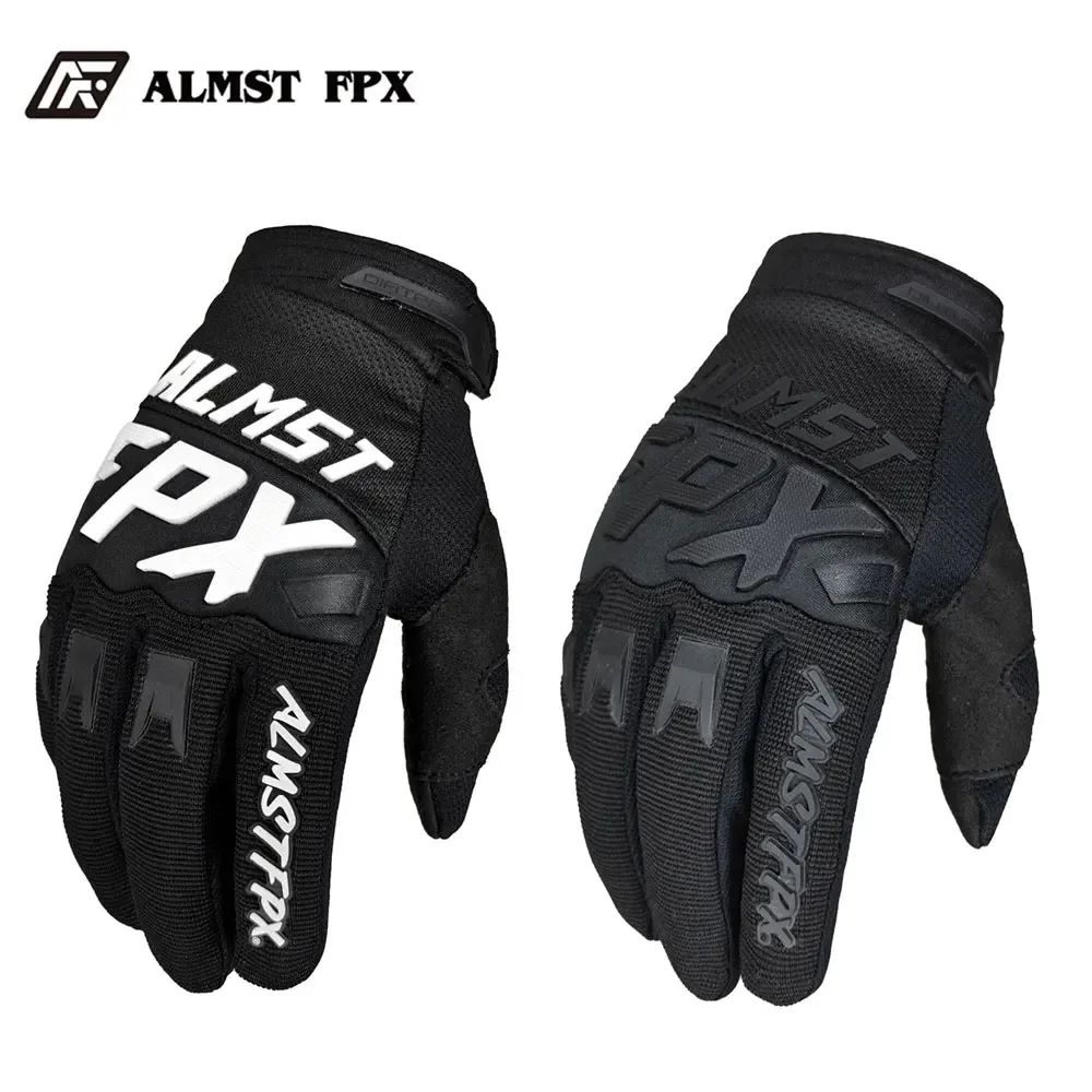 ALMST FPX Erwachsene Rennen Motorrad Handschuhe Atmungsaktive Männer Voll Finger Motocross Handschuhe ATV MX UTV BMX Offroad Fahrrad Handschuhe Guantes Image