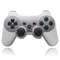 Drahtlose KOMPATIBLE-Controller für SONY PLAY STATION 3 DUALSHOCK 3 PS3 silbergrau # Sony Playstation 3