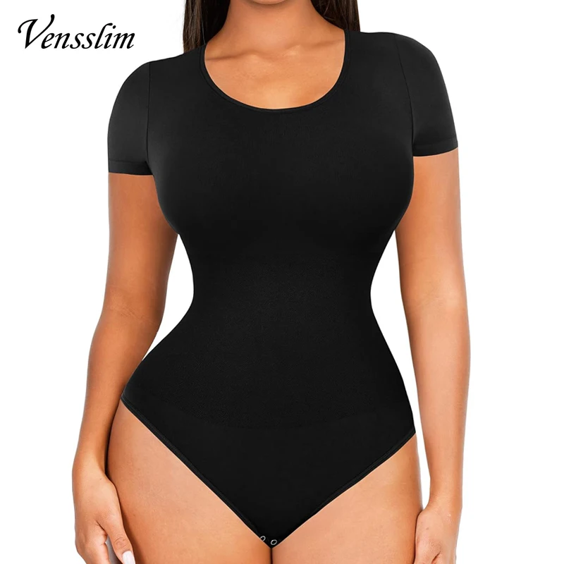 Vensslim Full Body Shaper Tanga Frauen Abnehmen Push Up Bauch Trimmer Höschen Taille Trainer Nahtlose Bauch-steuer Shapewear Image