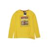 Desigual Damen Langarmshirt, Gr. 158/164, gelb, kein Etikett