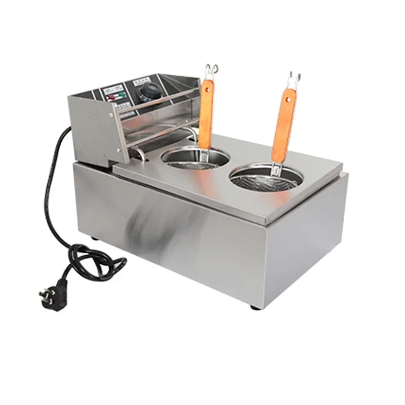 Haushalt 220v 220V 2500W Multi Herd Nudel Herd Inländischen 10L Edelstahl Desktop Elektrische Pasta Elektrische heißer Pulver Topf Image