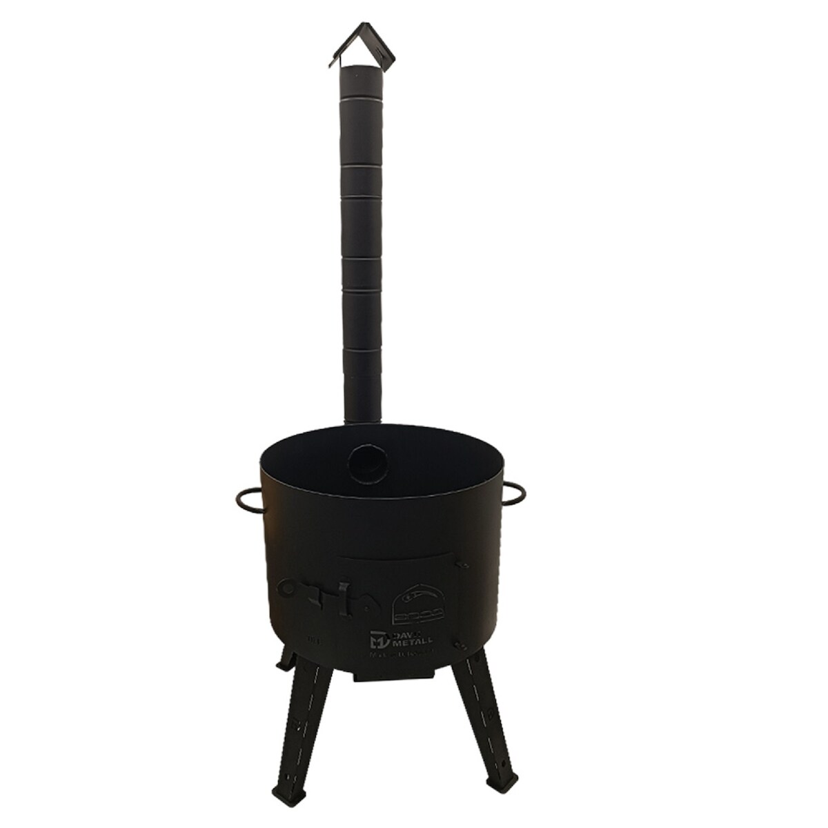 Olymp Handels GmbH Utschak für Kasan 22 L Stahl 2 mm Ø 52 cm Feuerofen mit Schornstein Image