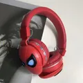 Disney Marvel Cuffie Bluetooth HA CONDOTTO LA Luce Spider Man Cuffie Senza Fili Gamer HIFI Suono Pieghevole Auricolari per I Bambini NM-27