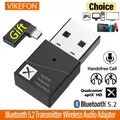 TX40 USB Bluetooth 5.2 Trasmettitore AptX 24Bit Adattatore audio wireless adattivo a bassa latenza