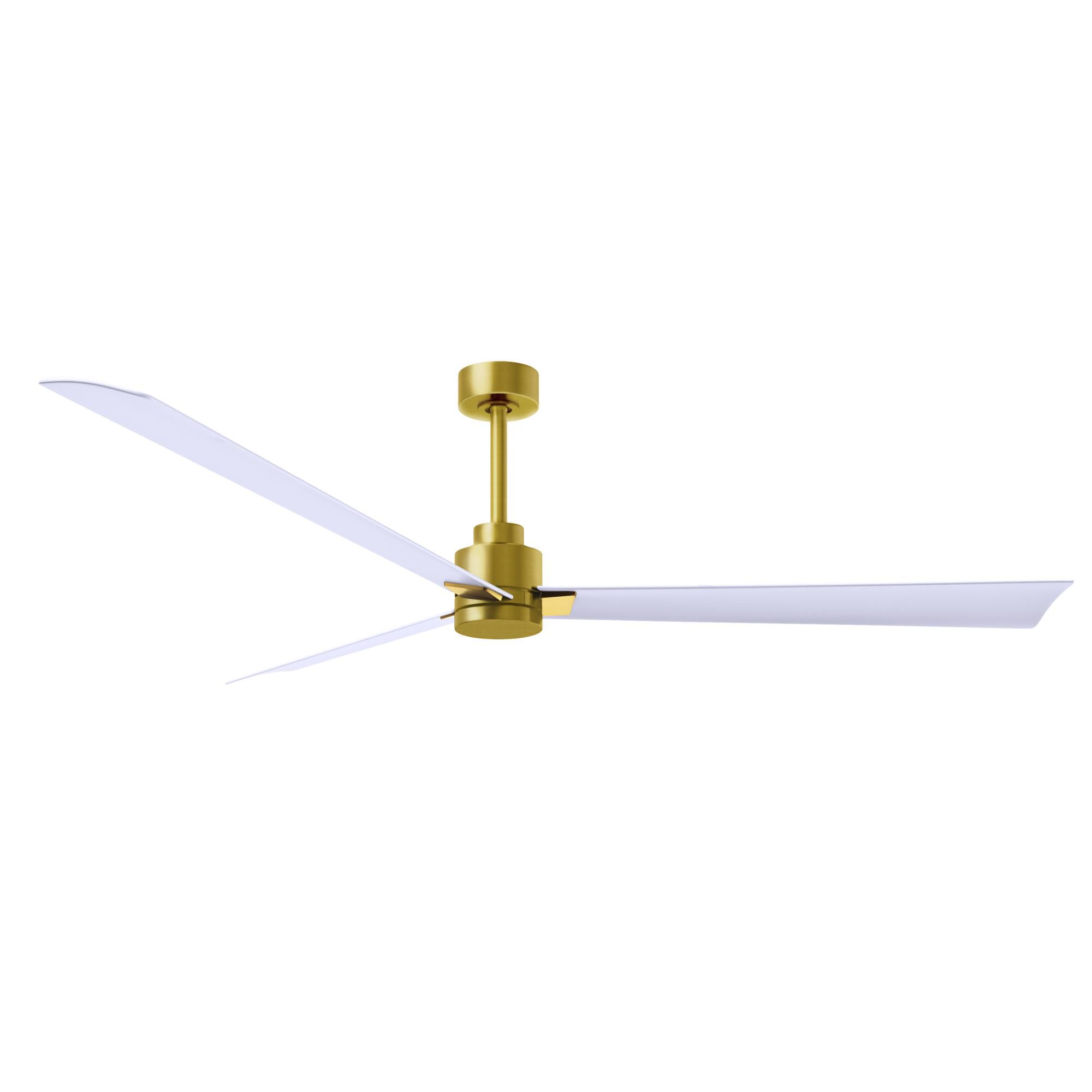 Matthews Fan Company Alessandra 72 Inch Ceiling Fan - AK-BRBR-MWH-72