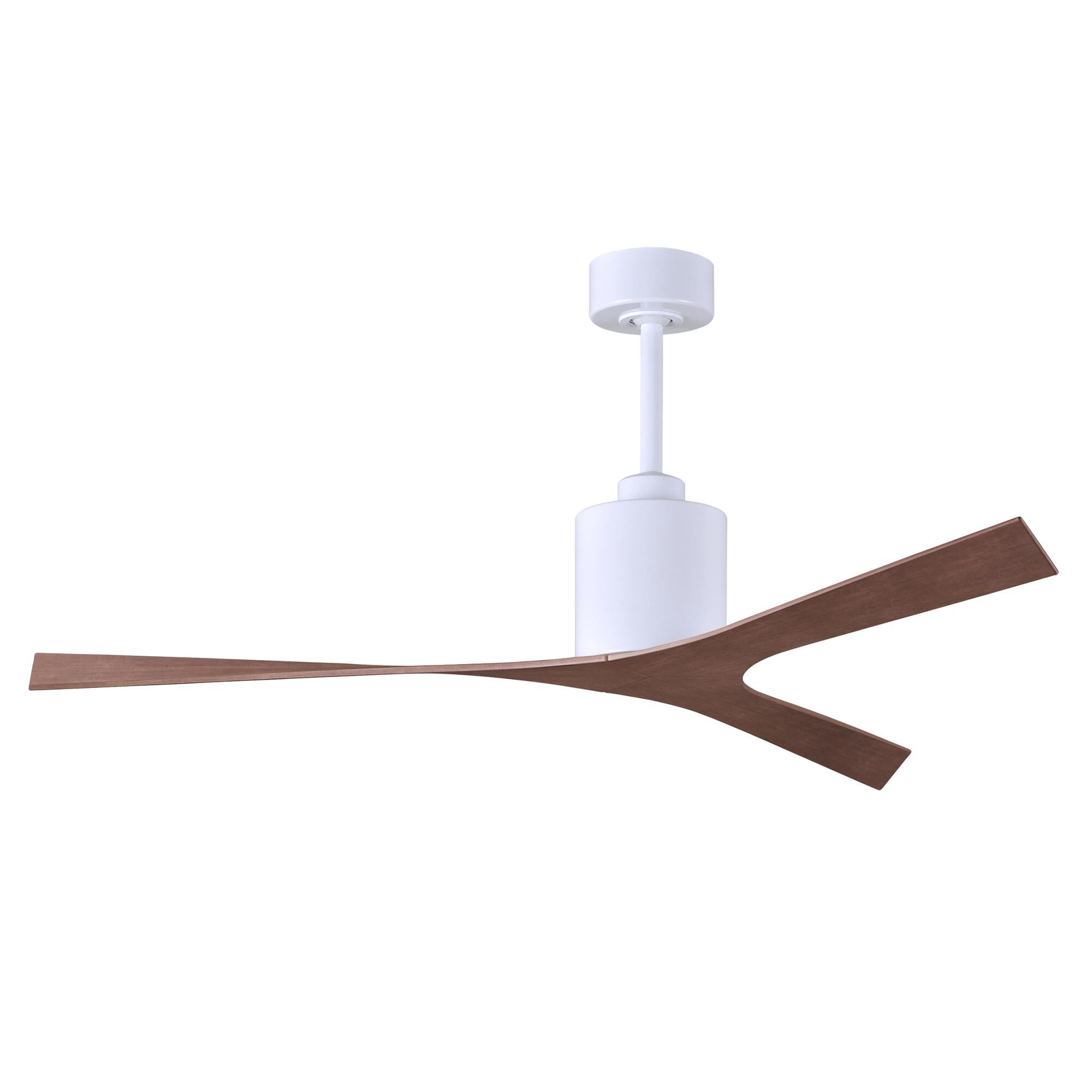 Matthews Fan Company Molly 56 Inch Ceiling Fan with Light Kit - MK-WH-WN