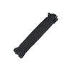 20 m Nylonseil, 6 mm, schwarzes Seil, dickes Ripstop-Nylon-Paracord, für Sonnensegelgeschirr,