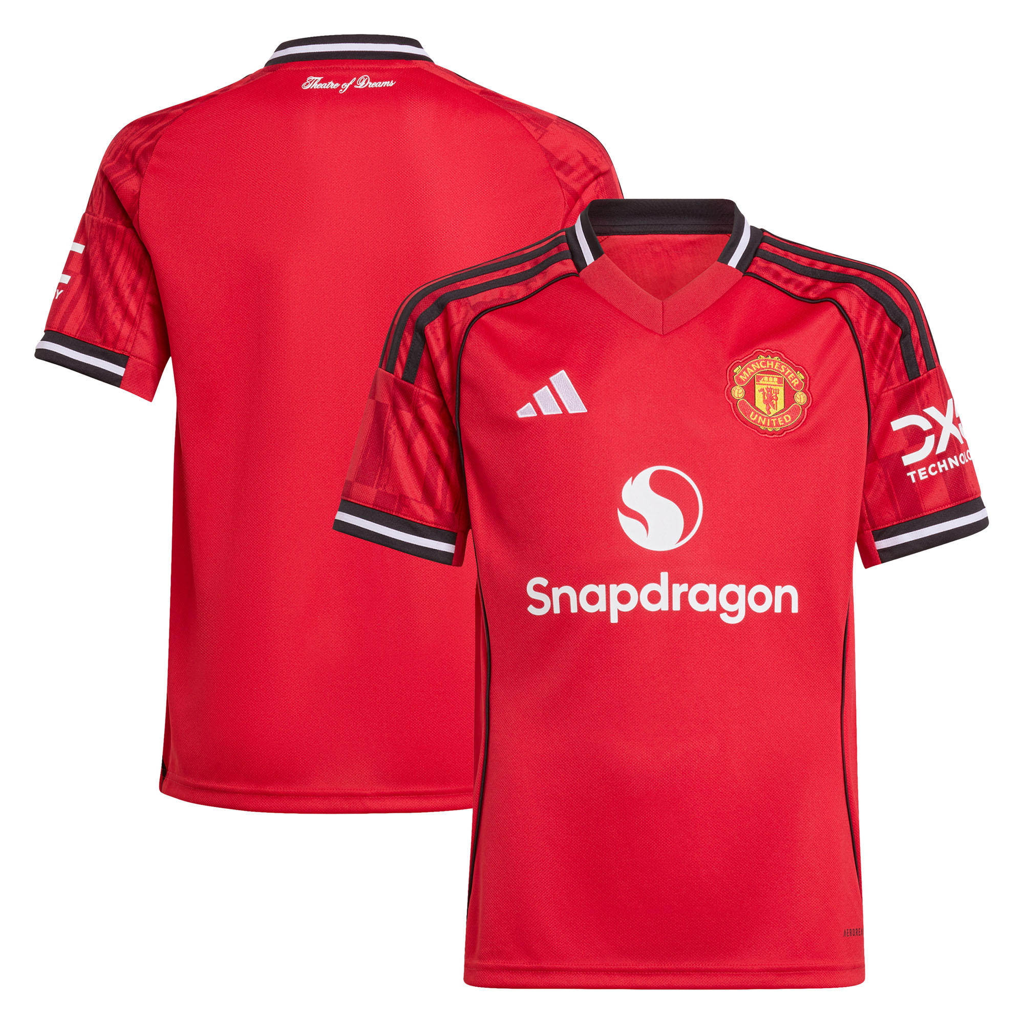 Manchester United adidas Heimtrikot 2025–26 – Kinder Image
