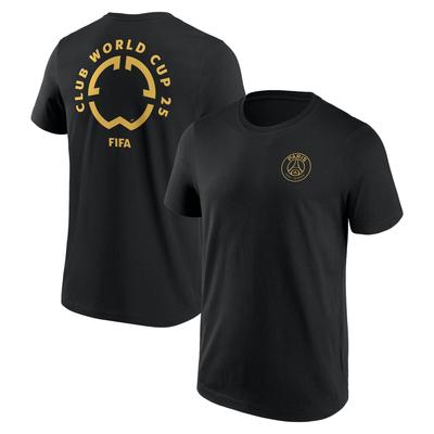 PSG x CWC Dual Logo Grafik T-Shirt - Schwarz - Herren Image